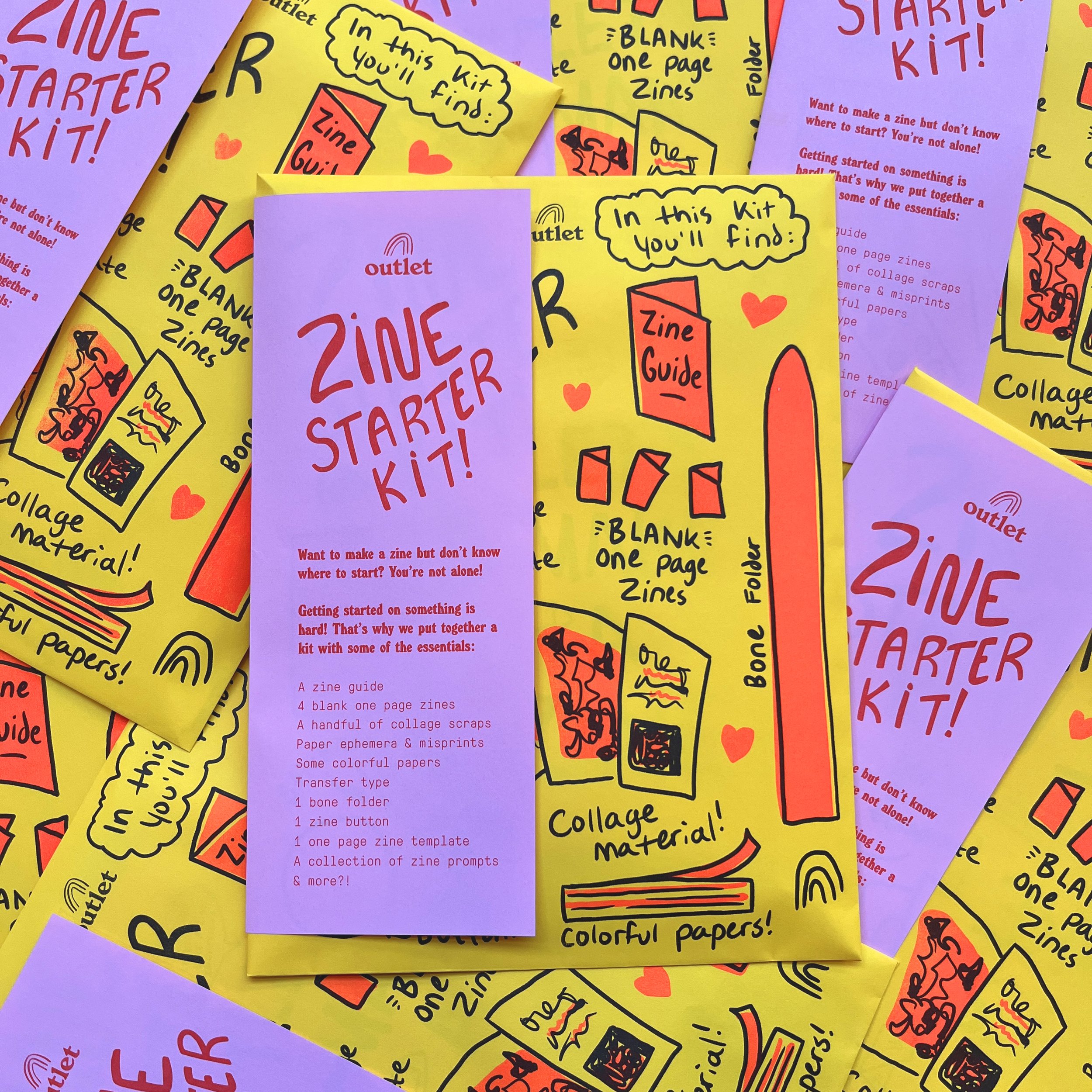 Zine Starter Kit — Outlet PDX